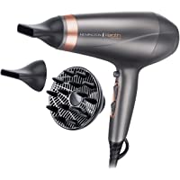 Remington AC8820 Keratin Protect - Secador de Pelo Profesional- Secador Iónico- 2 Concentradores y Difusor- 2200 W- Gris